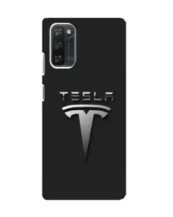 Чохол для Blackview A100 з картинкою «Сталевий логотип Tesla» Чохол для Blackview A100 з картинкою «Сталевий логотип Tesla»