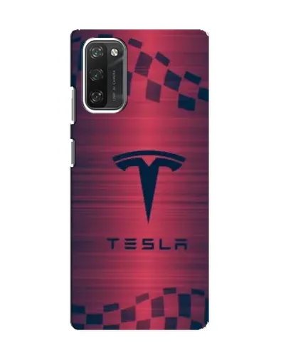 Чохол для Blackview A100 з картинкою «Тесла червоний карбон» Чохол для Blackview A100 з картинкою «Тесла червоний карбон»