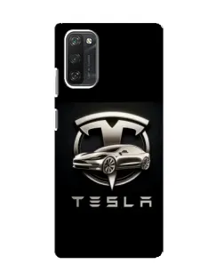 Чохол для Blackview A100 з картинкою «Tesla — срібне авто» Чохол для Blackview A100 з картинкою «Tesla — срібне авто»