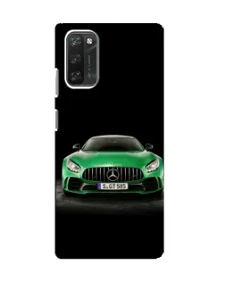 Чохол для Blackview A100 з картинкою «Mercedes — неоновий лого»