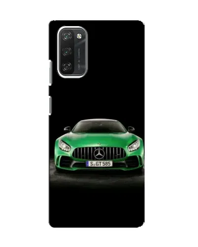 Чохол для Blackview A100 з картинкою «Mercedes — неоновий лого»