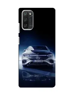 Чохол для Blackview A100 з картинкою «Нічний Mercedes EQ»