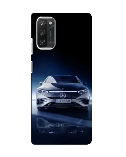 Чохол для Blackview A100 з картинкою «Нічний Mercedes EQ»