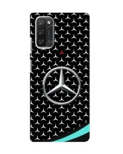Чохол для Blackview A100 з картинкою «Mercedes — бірюзовий акцент»