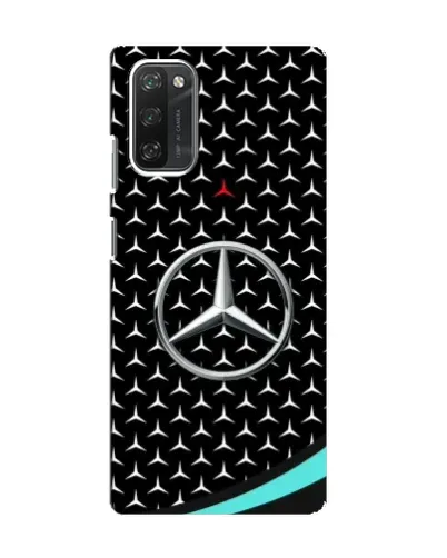 Чохол для Blackview A100 з картинкою «Mercedes — бірюзовий акцент»