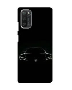 Чехол для Blackview A100 с картинкой «Mercedes — силуэт авто» Чехол для Blackview A100 с картинкой «Mercedes — силуэт авто»