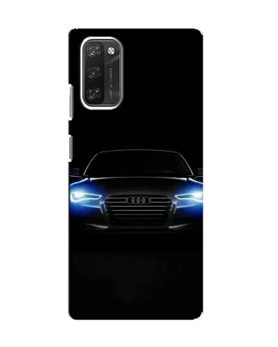 Чохол для Blackview A100 з картинкою «Audi в неоні»