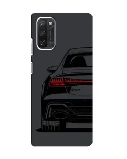 Чохол для Blackview A100 з картинкою «Задня частина Audi — арт»