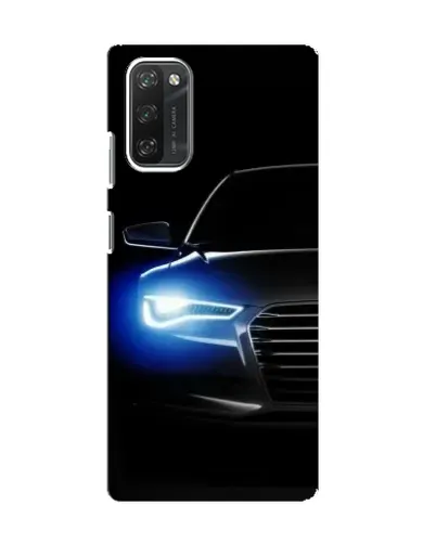 Чохол для Blackview A100 з картинкою «Неоновий погляд Audi»