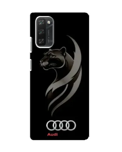 Чохол для Blackview A100 з картинкою «Графіка — пантера та Audi»