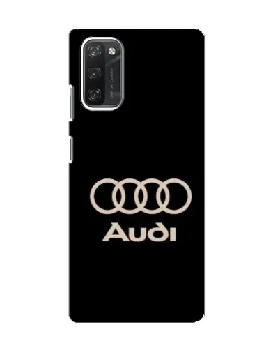 Чохол для Blackview A100 з картинкою «Audi — золотий логотип»