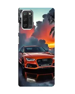 Чохол для Blackview A100 з картинкою «Audi — захід сонця»