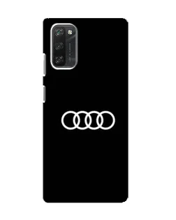 Чохол для Blackview A100 з картинкою «Audi White Logo»