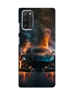 Чохол для Blackview A100 з картинкою «Lamborghini димна естетика»