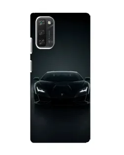 Чохол для Blackview A100 з картинкою «Чорний Lamborghini Aventador»
