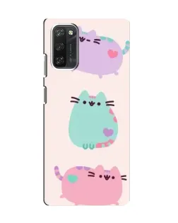 Чехол для Blackview A100 с картинкой «Pusheen трио» Чехол для Blackview A100 с картинкой «Pusheen трио»