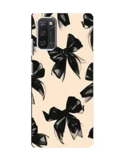Чохол для Blackview A100 з картинкою «Патерн чорні банти» Чохол для Blackview A100 з картинкою «Патерн чорні банти»