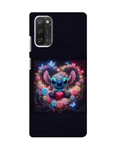 Чохол для Blackview A100 з картинкою «Stitch у квітах» Чохол для Blackview A100 з картинкою «Stitch у квітах»