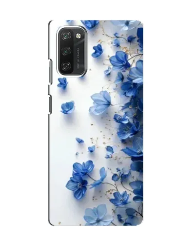 Чохол для Blackview A100 з картинкою «Блакитний квітковий каскад»