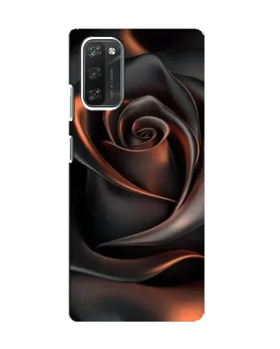 Чохол для Blackview A100 з картинкою «Шовкова чорна троянда»