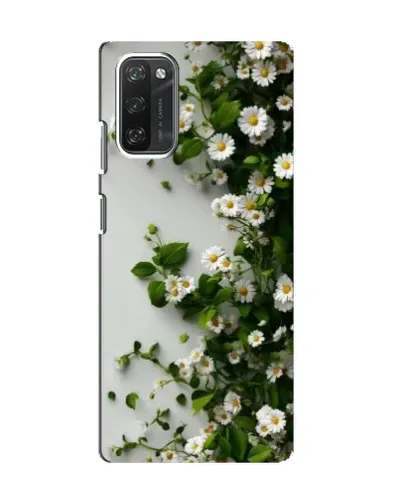 Чохол для Blackview A100 з картинкою «Гілка дрібних білих квітів»