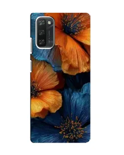 Чохол для Blackview A100 з картинкою «Яскрава синьо-помаранчева флора» Чохол для Blackview A100 з картинкою «Яскрава синьо-помаранчева флора»