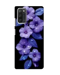 Чохол для Blackview A100 з картинкою «Фіолетові квіти з росою» Чохол для Blackview A100 з картинкою «Фіолетові квіти з росою»