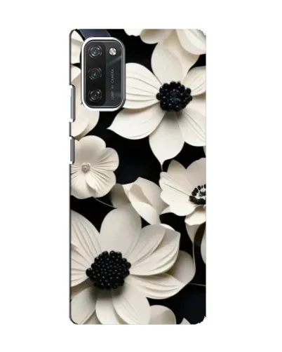 Чохол для Blackview A100 з картинкою «Об'ємні білі квіти»