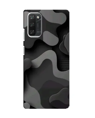 Чохол для Blackview A100 з картинкою «Темний абстрактний камуфляж»