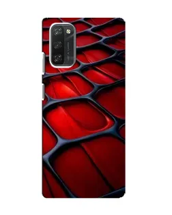 Чохол для Blackview A100 з картинкою «Червона глянцева сітка»