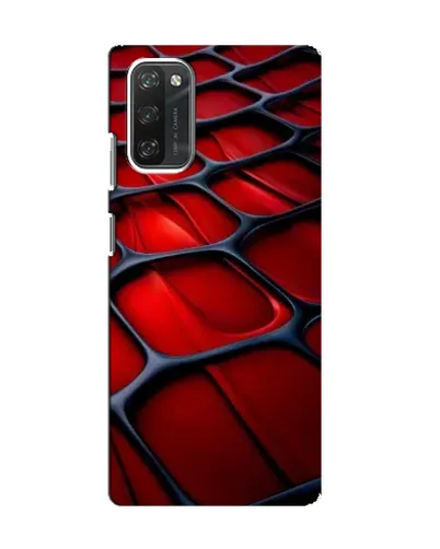 Чохол для Blackview A100 з картинкою «Червона глянцева сітка»