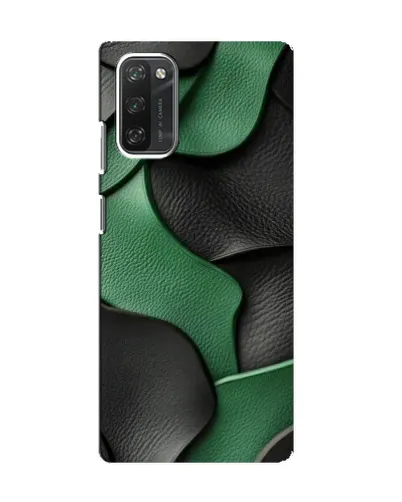 Чохол для Blackview A100 з картинкою «Зелені шкіряні хвилі»