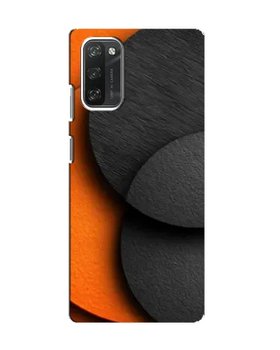 Чохол для Blackview A100 з картинкою «Геометрія помаранчевих кіл»