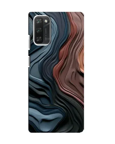 Чохол для Blackview A100 з картинкою «Кольорові хвилі каньйону»