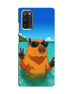 Чохол для Blackview A100 з картинкою «Морська капібара»