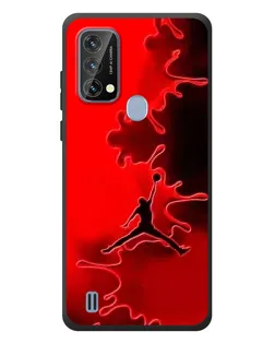 Чохол для Blackview A50 з картинкою «Jordan Red Smoke» Чохол для Blackview A50 з картинкою «Jordan Red Smoke»
