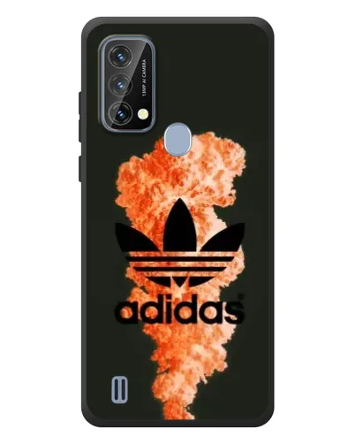 Чохол для Blackview A50 з картинкою «Помаранчевий дим Adidas»