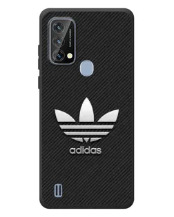 Чохол для Blackview A50 з картинкою «Adidas Карбонова текстура»