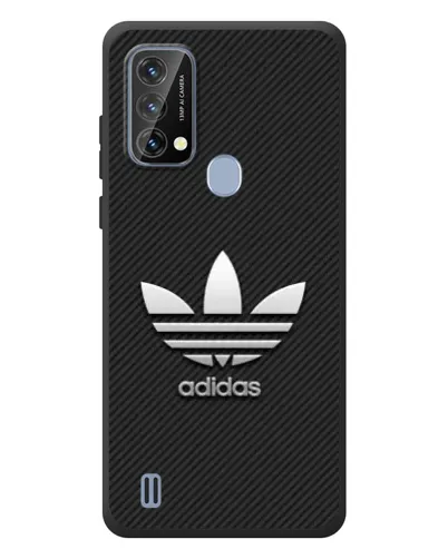 Чохол для Blackview A50 з картинкою «Adidas Карбонова текстура»