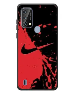 Чохол для Blackview A50 з картинкою «Червоні бризки Nike» Чохол для Blackview A50 з картинкою «Червоні бризки Nike»