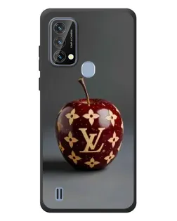 Чехол для Blackview A50 с картинкой «Красное яблоко LV»
