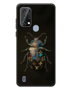 Чехол для Blackview A50 с картинкой «LV — мраморный принт»