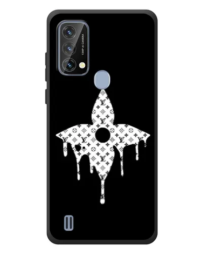 Чехол для Blackview A50 с картинкой «Цветочная монограмма» Чехол для Blackview A50 с картинкой «Цветочная монограмма»