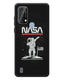 Чохол для Blackview A50 з картинкою «NASA — крокуємо по Місяцю» Чохол для Blackview A50 з картинкою «NASA — крокуємо по Місяцю»