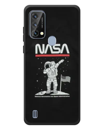 Чехол для Blackview A50 с картинкой «NASA — шагаем по Луне» Чехол для Blackview A50 с картинкой «NASA — шагаем по Луне»