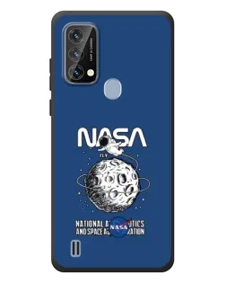 Чохол для Blackview A50 з картинкою «NASA — місячна місія» Чохол для Blackview A50 з картинкою «NASA — місячна місія»
