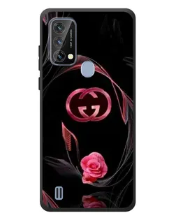 Чохол для Blackview A50 з картинкою «Gucci — неонова троянда»
