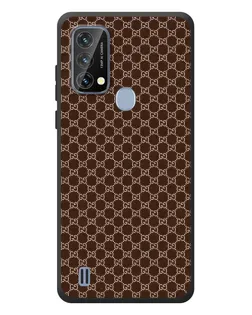 Чехол для Blackview A50 с картинкой «Gucci — шоколадная сетка»