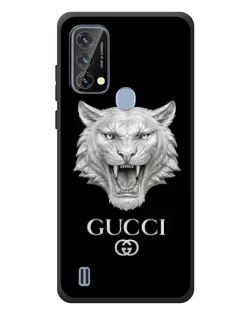 Чехол для Blackview A50 с картинкой «Gucci — серебряный лев»