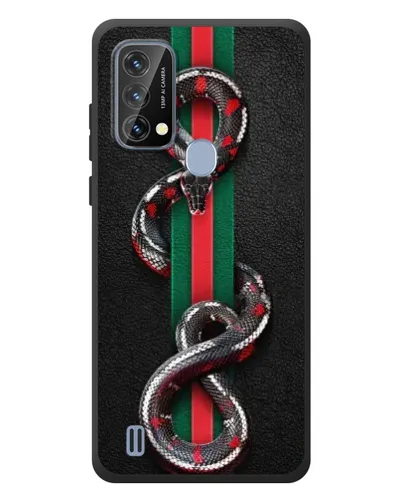 Чехол для Blackview A50 с картинкой «Gucci — змея на полосе» Чехол для Blackview A50 с картинкой «Gucci — змея на полосе»